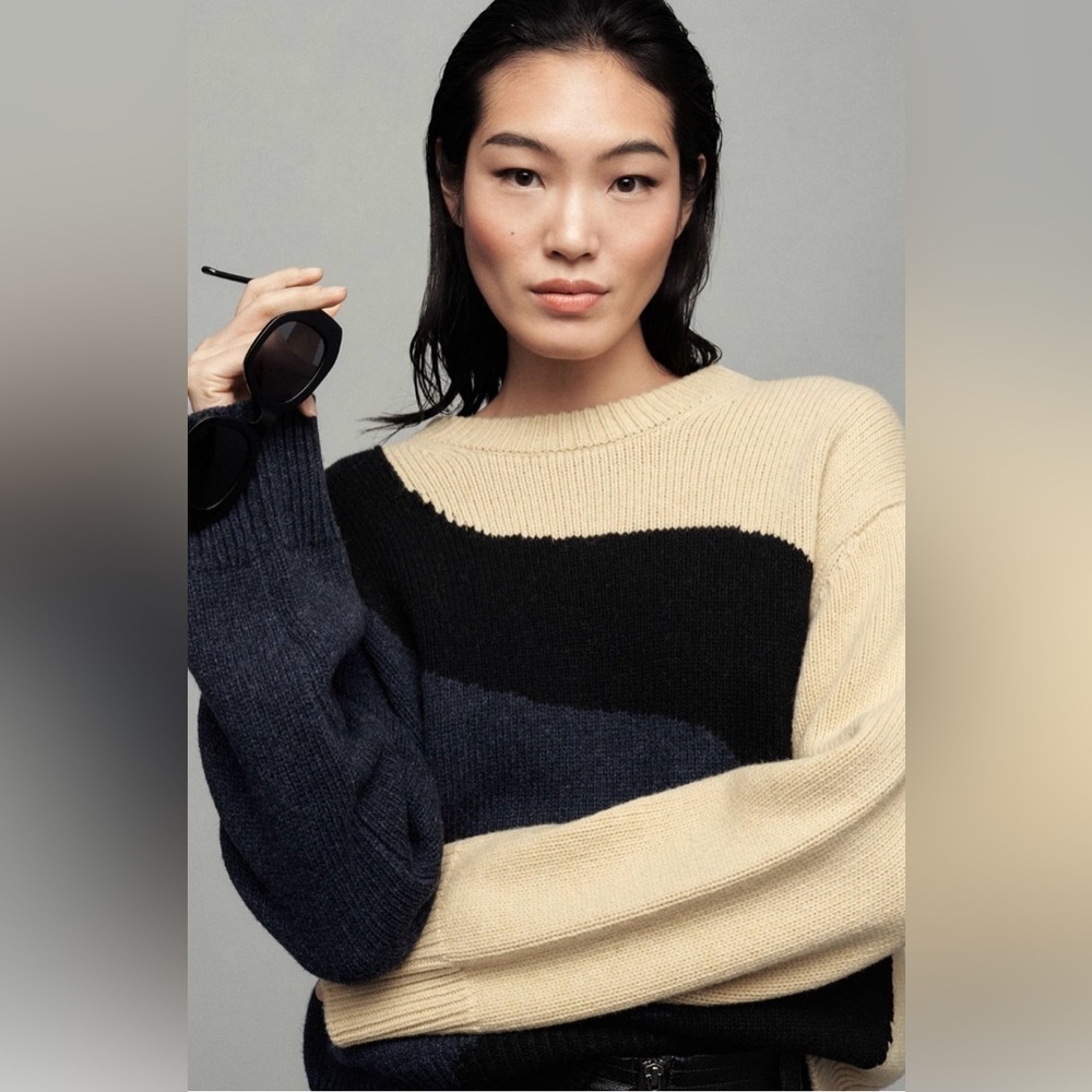 Anthropologie x Marimekko Kolonni Seireeni zenith Pullover Sweater Sz XS NWT